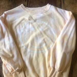 American Eagle Outfitters Cream Sweatshirt